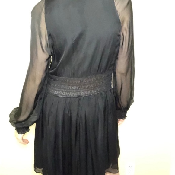 Halson Heritage Black crepe dress - Picture 4 of 5